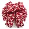 20.5&#x22; Red &#x26; White Deer Christmas D&#xE9;cor Bow by Celebrate It&#xAE;